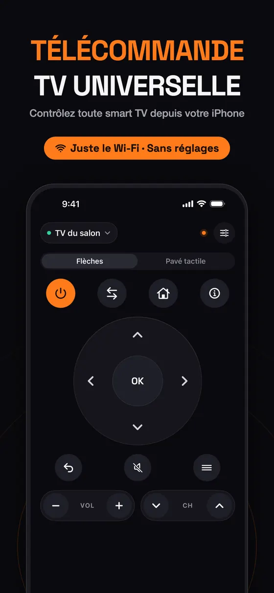 Remo, télécommande TV universelle pour Samsung, LG, Sony, Roku, Fire TV, Google TV, Philips, TCL, Vizio et Panasonic